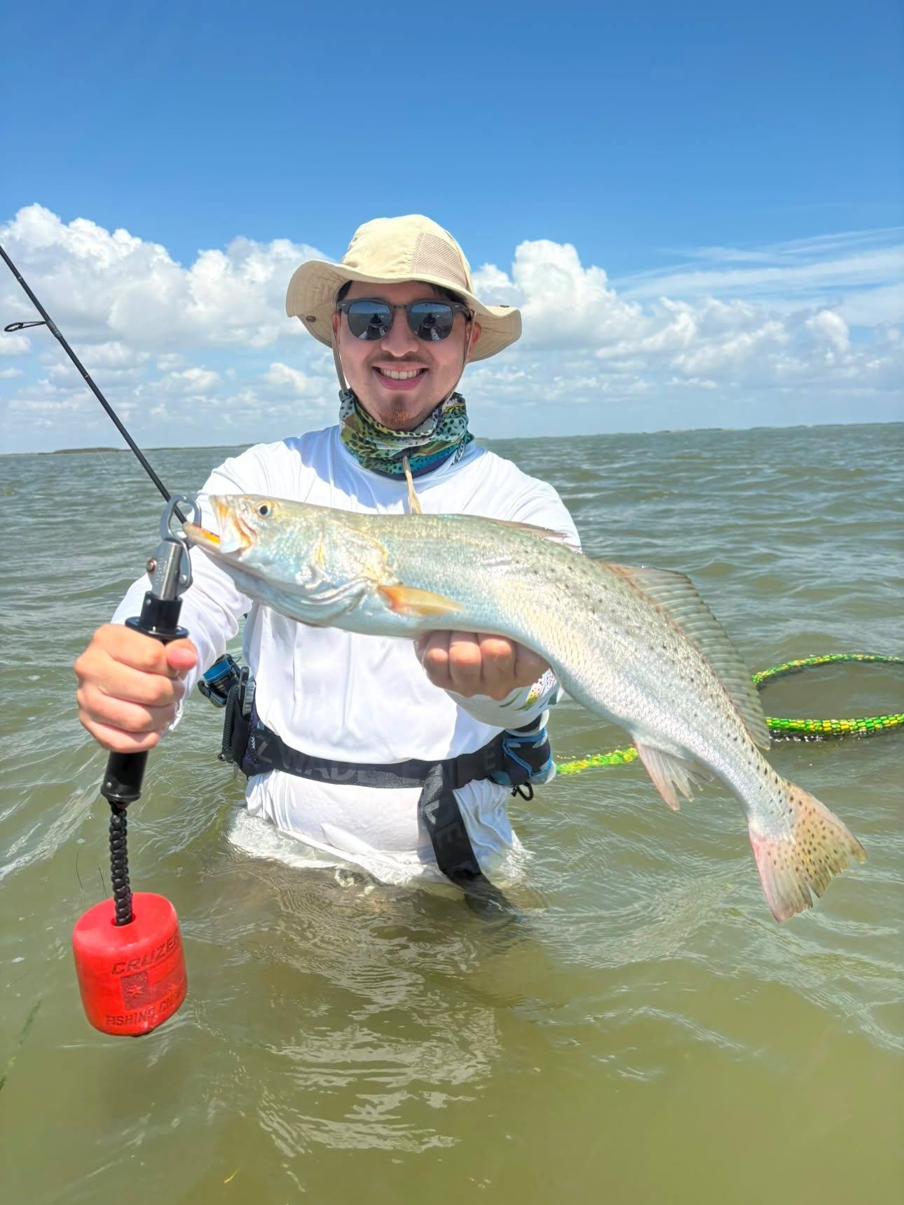 Speckled trout caught on Gulf Coast waters